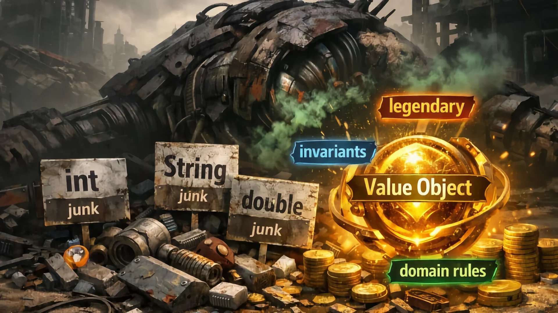Value Object: победить примитивную одержимость